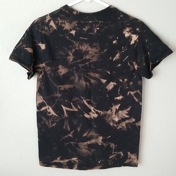 3 for $15 Tie Dye Unisex Tshirt Black & Copper Colors Size Small - Picture 2 of 2